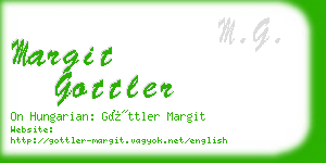 margit gottler business card